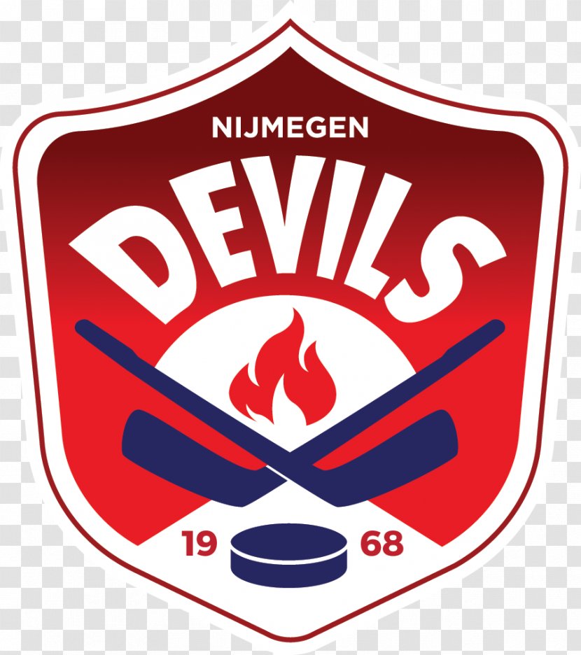 Nijmegen Devils Destil Trappers Ice Hockey HYS The Hague - Tilburg - Devil Logo Transparent PNG