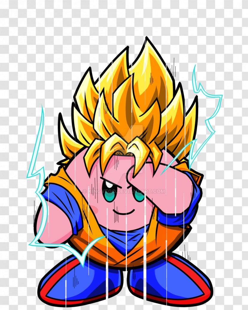 Kirby Super Star Saiyan Saiya Link - 3 Transparent PNG