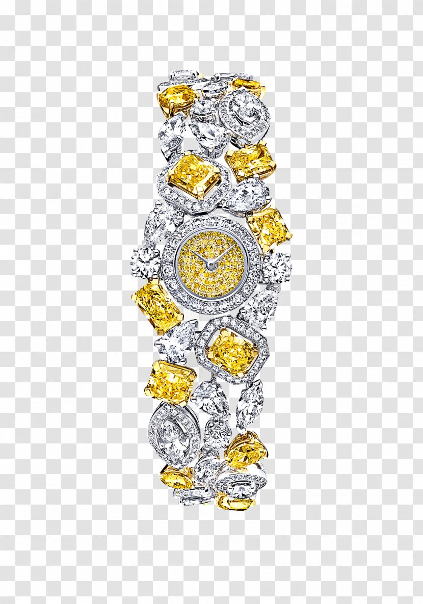 Graff Diamonds Baselworld Jewellery Watch - Sapphire Transparent PNG