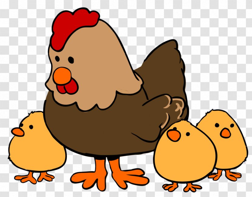 Chicken Cartoon Drawing Clip Art - Pictures Of Chickens Transparent PNG