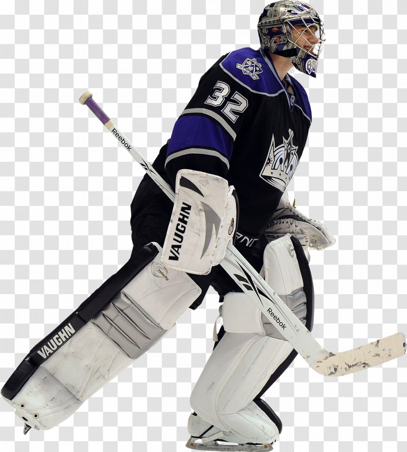 College Ice Hockey Goaltender Headgear Sportswear - Position - Los Angeles Kings Transparent PNG