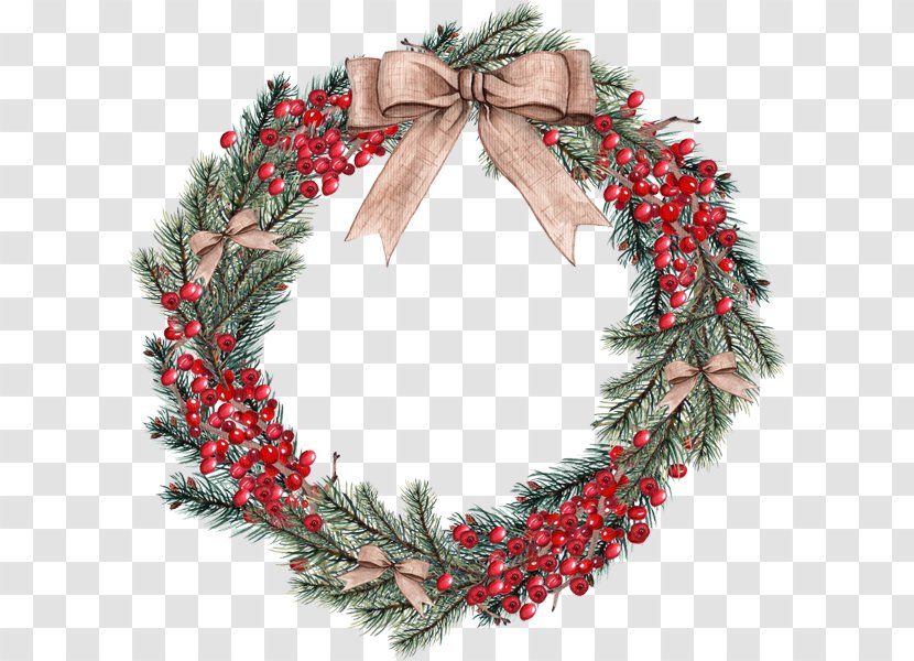 Stock Photography Christmas Wreath Royalty-free Transparent PNG