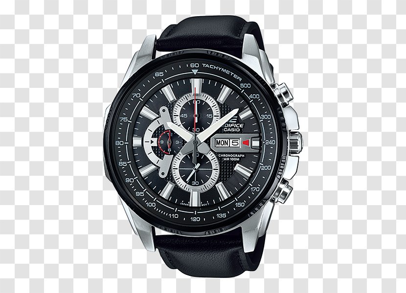Casio Edifice EFR-304D Watch Chronograph - Strap Transparent PNG