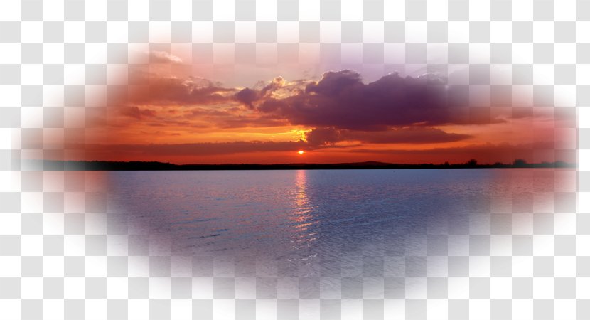 Sunset Desktop Wallpaper Day Painting - Horizon Transparent PNG