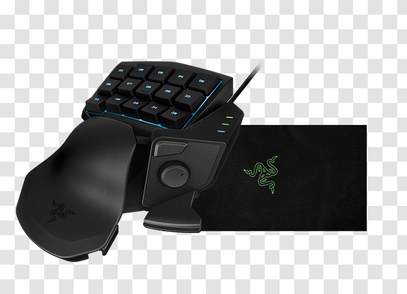 Computer Keyboard Mouse Razer Tartarus Chroma Gaming Keypad Inc. - Game Controllers Transparent PNG
