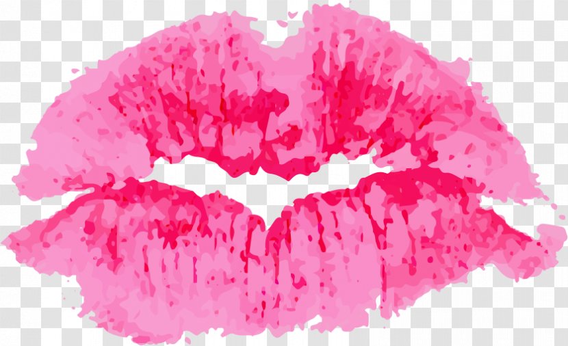 Lipstick Cosmetics - Flower - Lips Transparent PNG