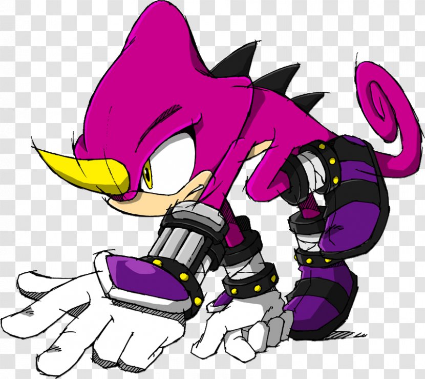 Espio The Chameleon Sonic Hedgehog Doctor Eggman Metal Knuckles Echidna - Boom Transparent PNG