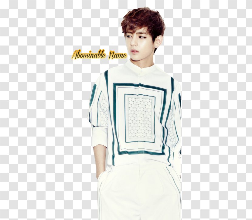 Kim Taehyung BTS Love Yourself: Her War Of Hormone RUN - Neck Transparent PNG