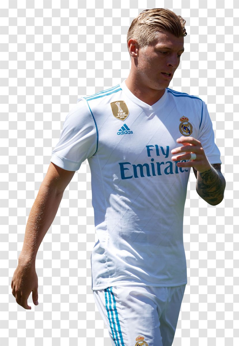 Toni Kroos Real Madrid C.F. UEFA Champions League Soccer Player Jersey - Luka Modri%c4%87 - Germany Transparent PNG
