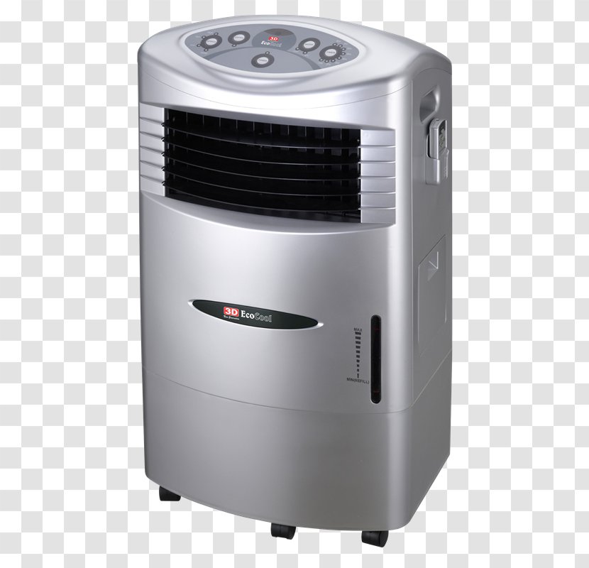 Evaporative Cooler Humidifier Air Conditioning Cooling - Breeze Transparent PNG