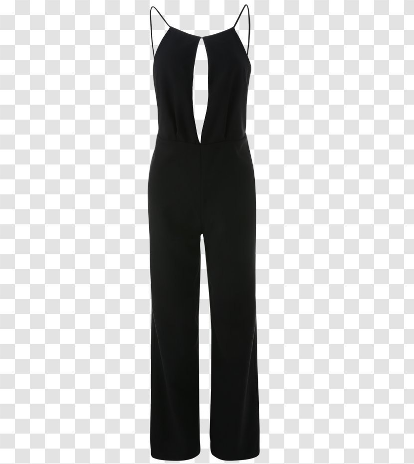 Romper Suit Jumpsuit Fashion Palazzo Pants - Silhouette - Dress Transparent PNG