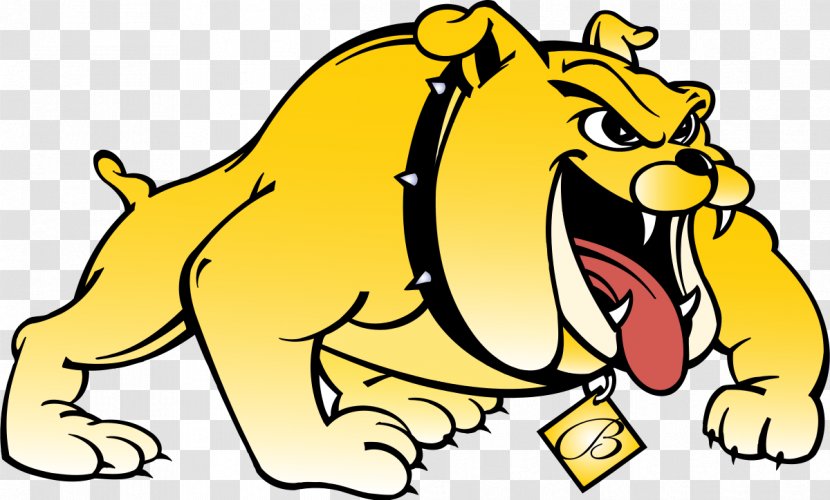 Bowie State University Johnson C. Smith Chowan Bulldogs - Cartoon - Bulldog Transparent PNG