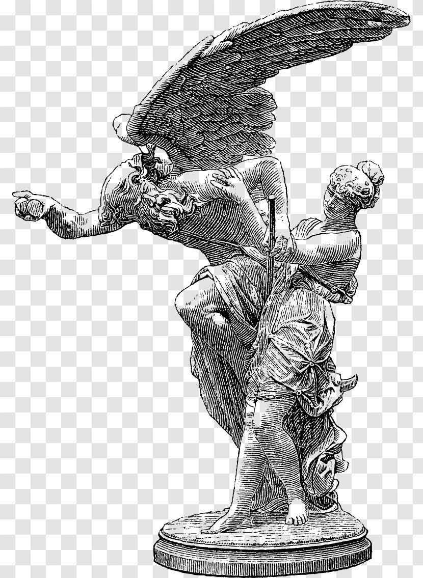 The Thinker David Angels Discobolus - Art - Goddess Of Spreading Wings Transparent PNG