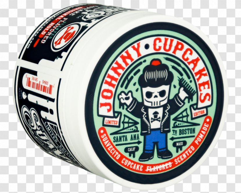 Johnny Cupcakes Pomade Hair Styling Products Suavecito - X - Hold The Cake Transparent PNG