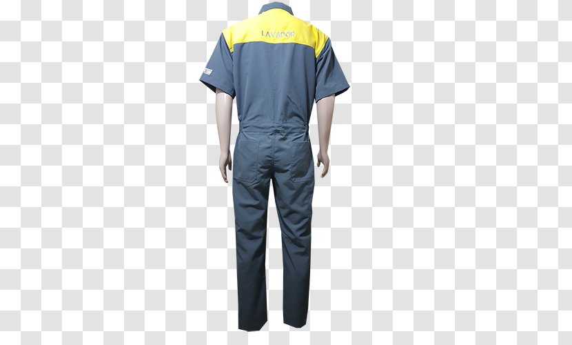 Sleeve Boilersuit Uniform Lab Coats Industry - Gabardine - Zipper Transparent PNG
