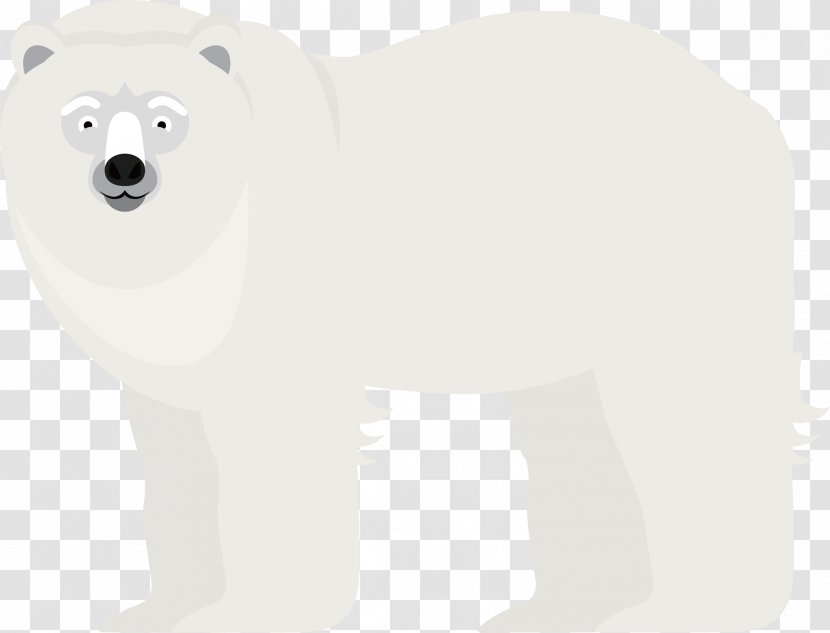 Polar Bear Dog Canidae Illustration - Tree - Vector Chart Transparent PNG