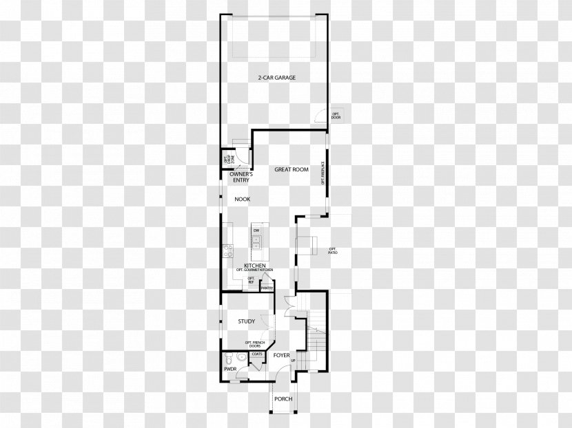 Floor Plan Line - Drawing - Design Transparent PNG