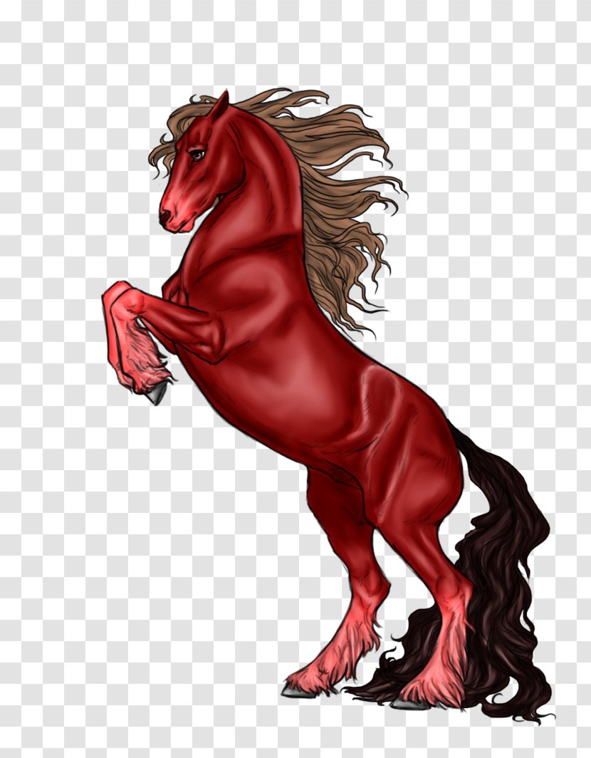 Mustang Stallion Demon Desktop Wallpaper Transparent PNG