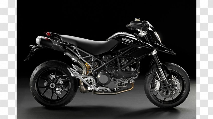 EICMA Ducati Hypermotard Motorcycle Monster 1100 Evo - Exhaust System Transparent PNG