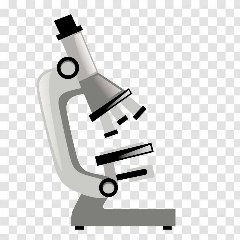 Euclidean Vector Microscope Drawing Beaker Icon - Technology Transparent PNG