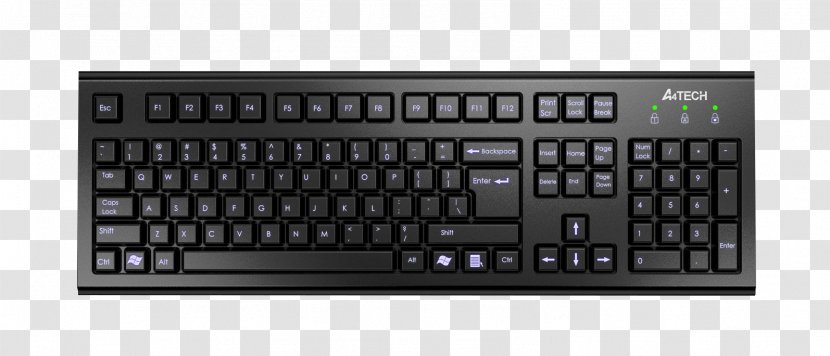 Computer Keyboard Mouse Dell PS/2 Port Wireless - Laptop Part - A4,tech Black Transparent PNG