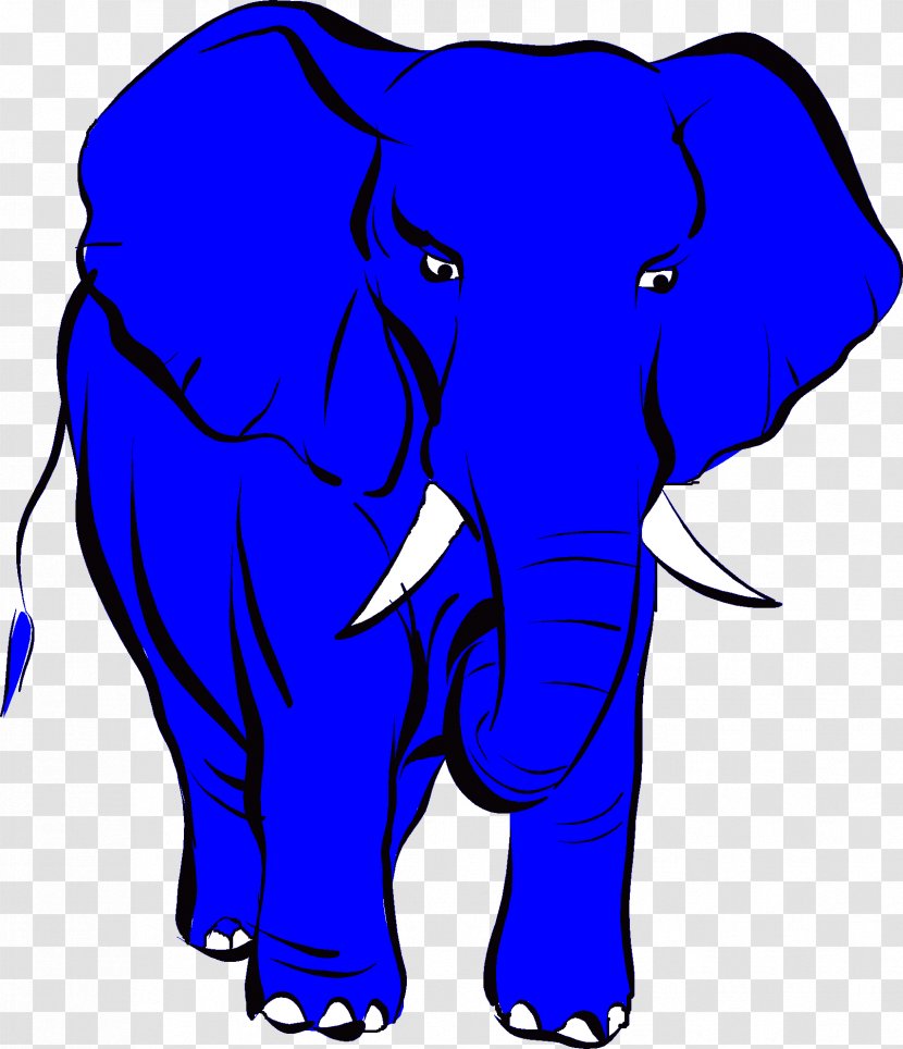 Logos! Informatik GmbH Elephant Cornflower Blue - Elefant Transparent PNG