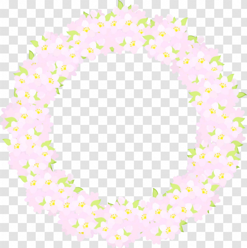 Pink Yellow Circle Transparent PNG