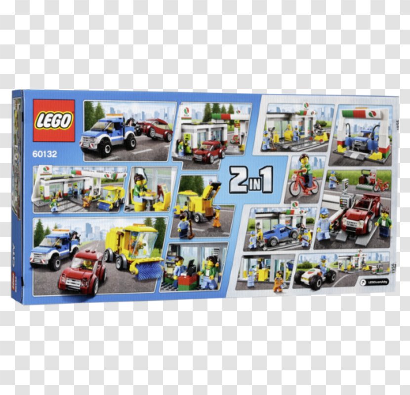 LEGO 60132 City Service Station Amazon.com Lego Toy Transparent PNG
