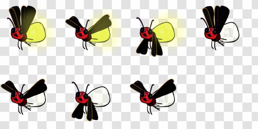 Butterfly Sprite Insect Transparent PNG