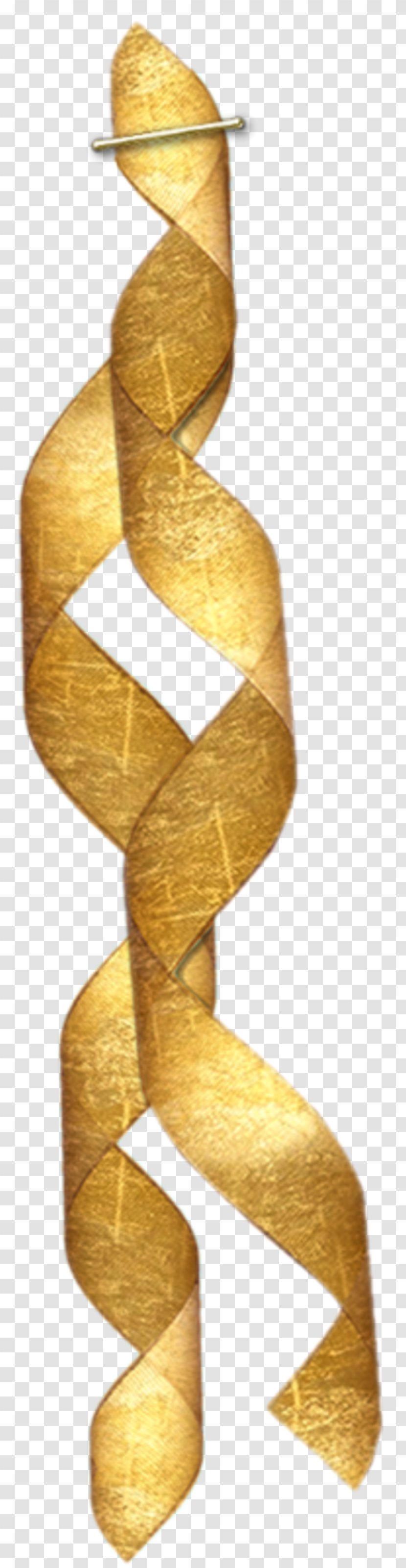Ribbon Metal Photography Gold - Heart - Pouring Transparent PNG