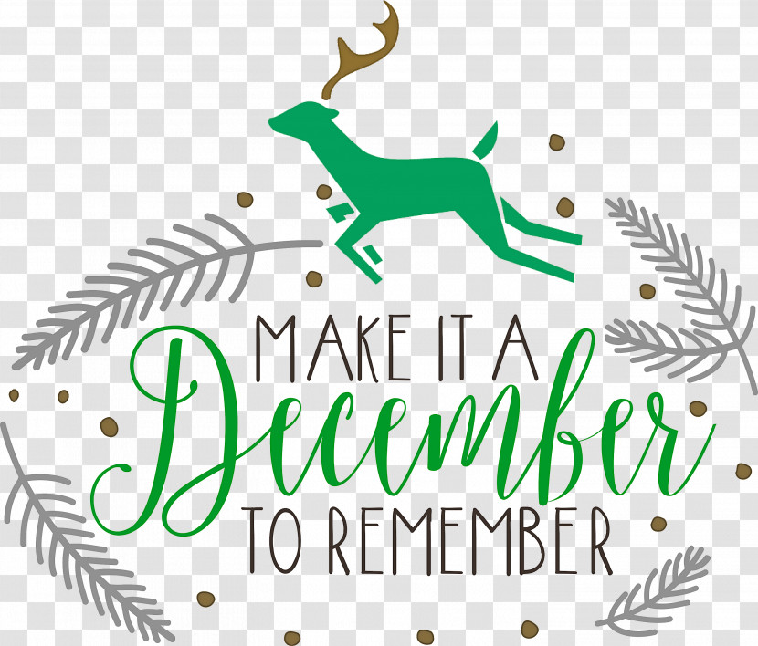Make It A December December Winter Transparent PNG