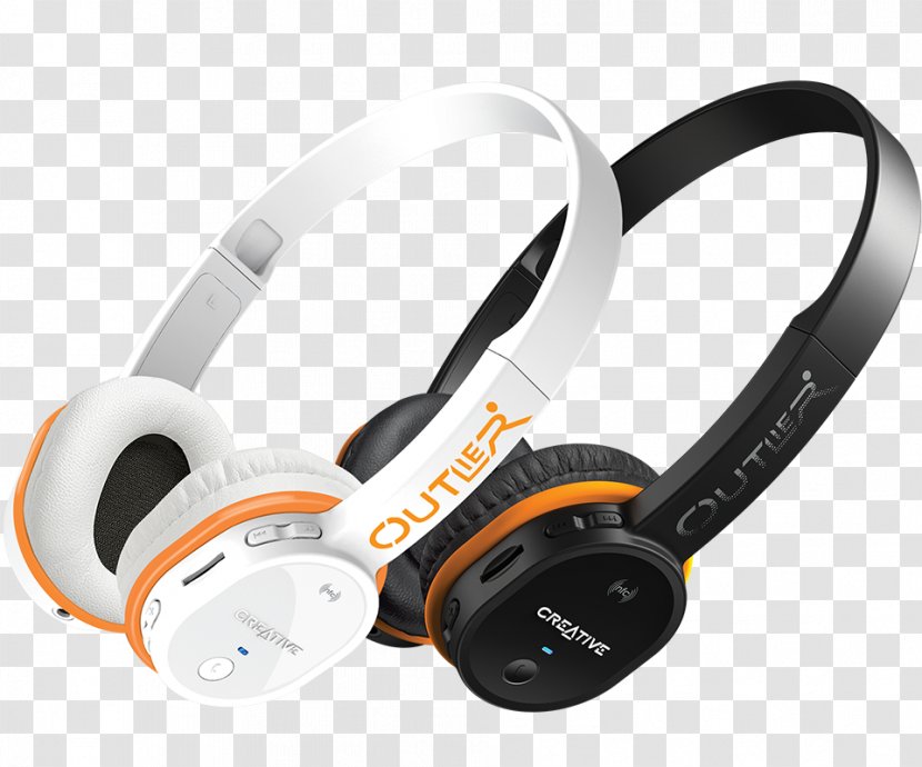Headphones Wireless Creative Technology MP3 Player Audio - Headset Transparent PNG