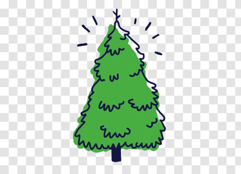 Christmas Tree Fraser Fir Spruce Balsam Clip Art - Leaf Transparent PNG