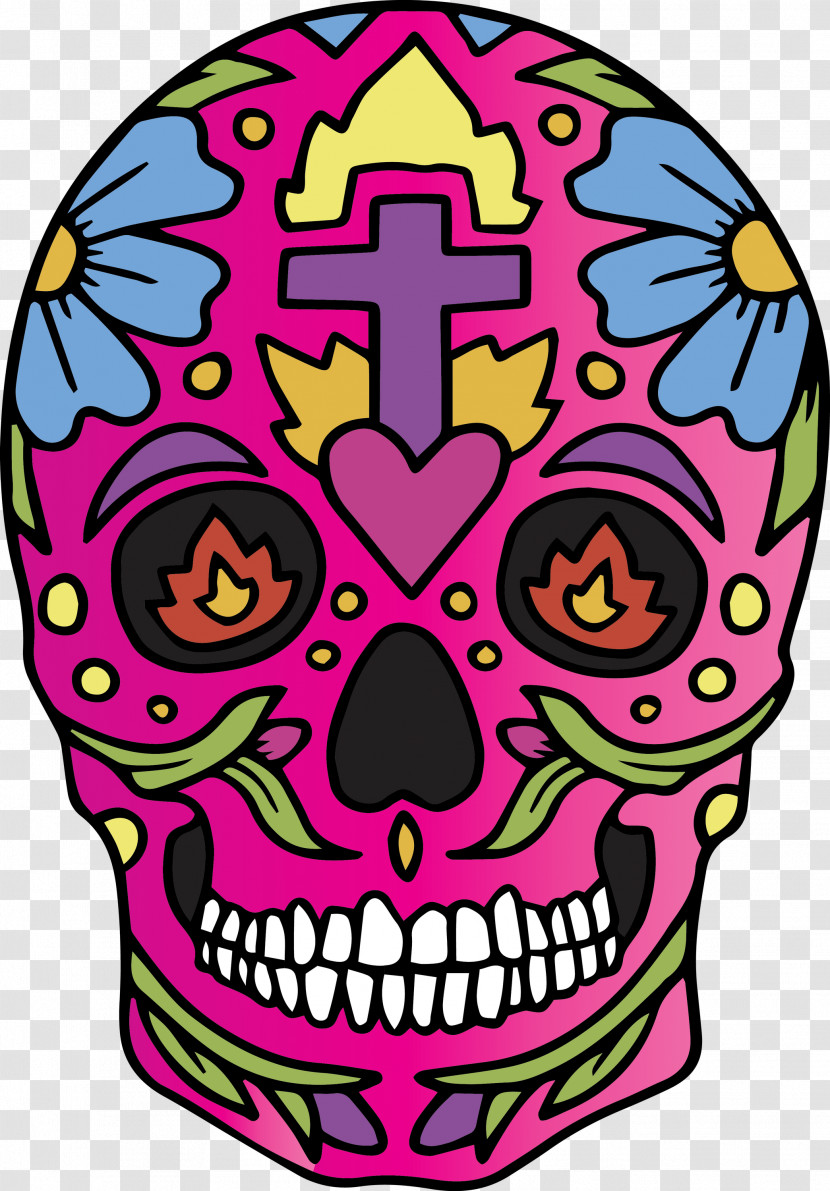 Skull Mexico Cinco De Mayo Transparent PNG