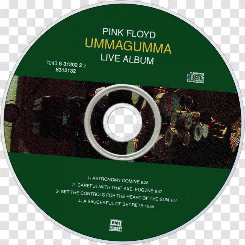 Ummagumma Compact Disc Pink Floyd Brand - Pinkfloyd Transparent PNG