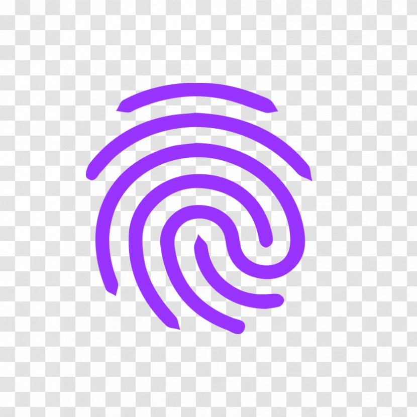 Fingerprint Android - Live Scan - Printed Vector Transparent PNG