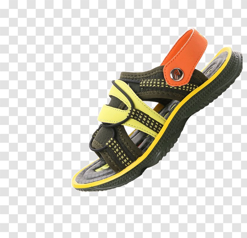 Slipper Sandal Shoe - Designer - Boy Sandals Transparent PNG