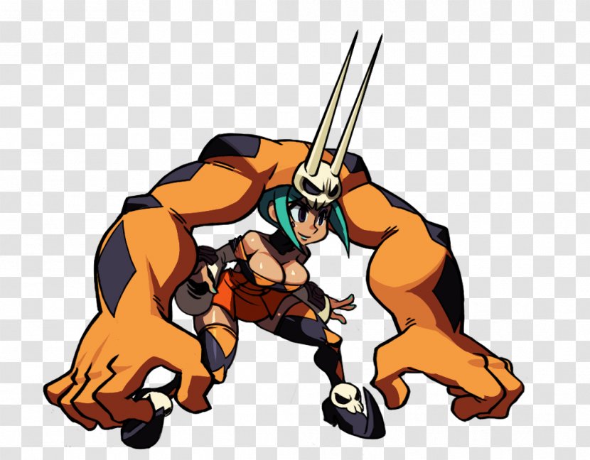 Skullgirls Video Game Animaatio Darkstalkers - Headless Transparent PNG