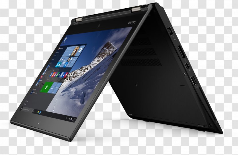 ThinkPad Yoga Laptop Lenovo Intel Core - Solidstate Drive - Double Twelve Display Model Transparent PNG