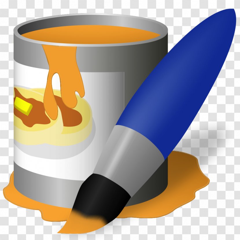 Paint Background - Microsoft - Cone Drinkware Transparent PNG