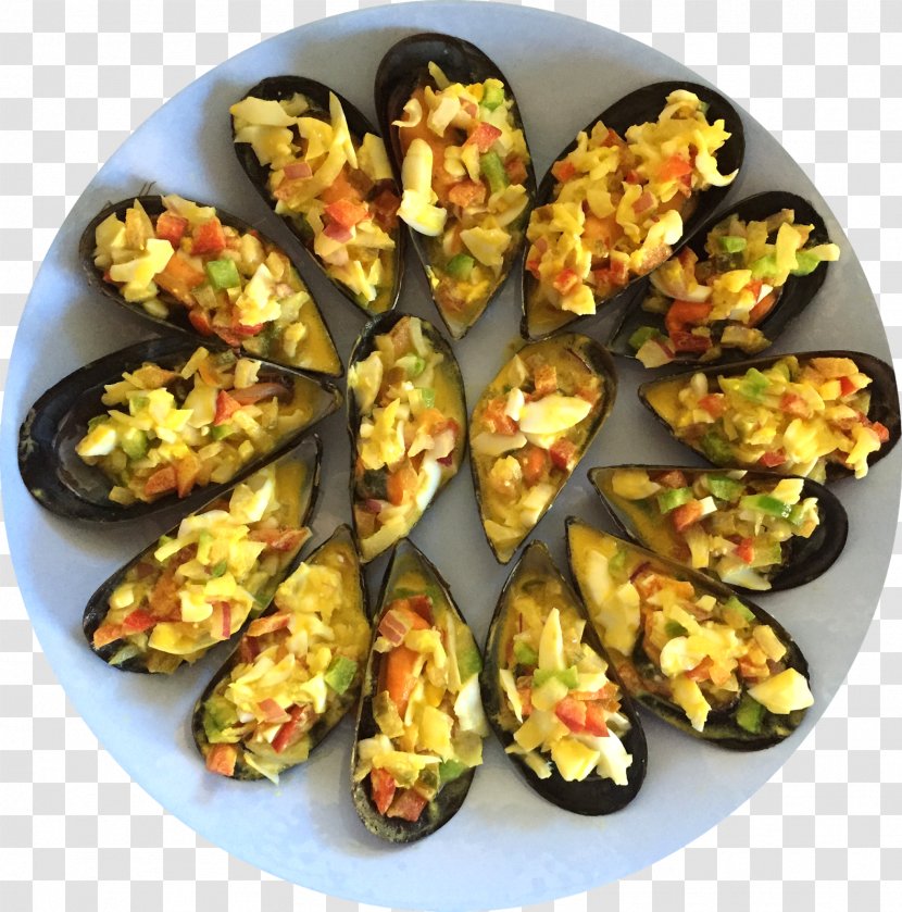 Mussel Vegetarian Cuisine Recipe Dish Food - Vegetable Transparent PNG