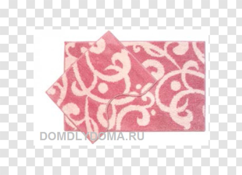 Paper Place Mats Rectangle Pink M Font - Baht Icon Transparent PNG