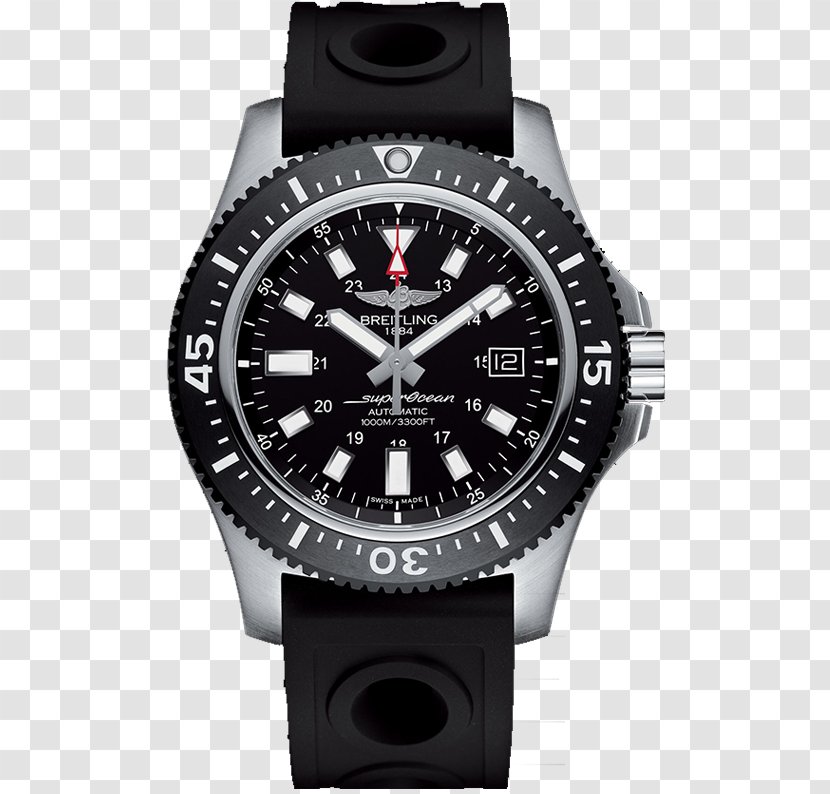 Breitling SA Superocean Diving Watch Omega - Rolex Transparent PNG