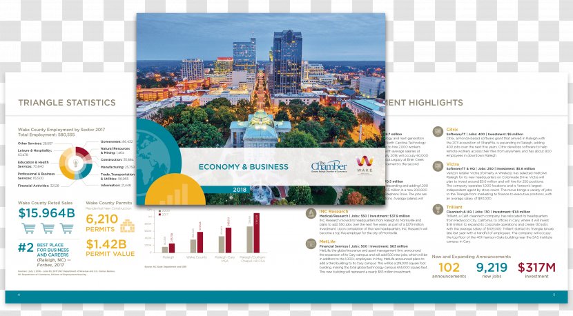 Research Triangle Economics Economic Development Economy Advertising - Web Page - Brochure Business Transparent PNG