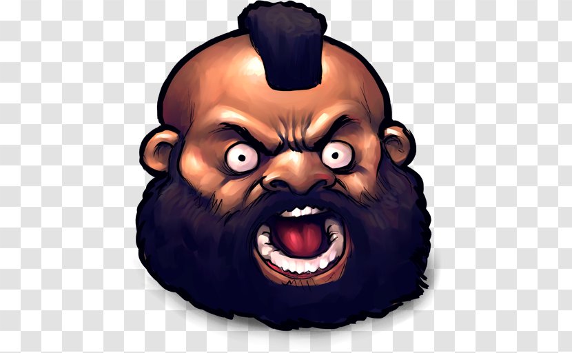 Head Face Clip Art - Makoto - Street Fighter Zangief Transparent PNG