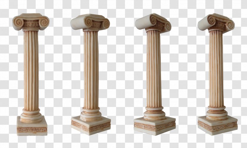 Column Classical Order - Ionic Transparent PNG