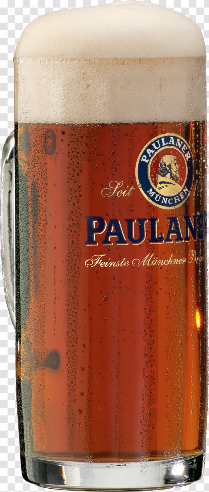 Lager Wheat Beer Paulaner Brewery Dunkel Ale - Alcoholic Beverage Transparent PNG