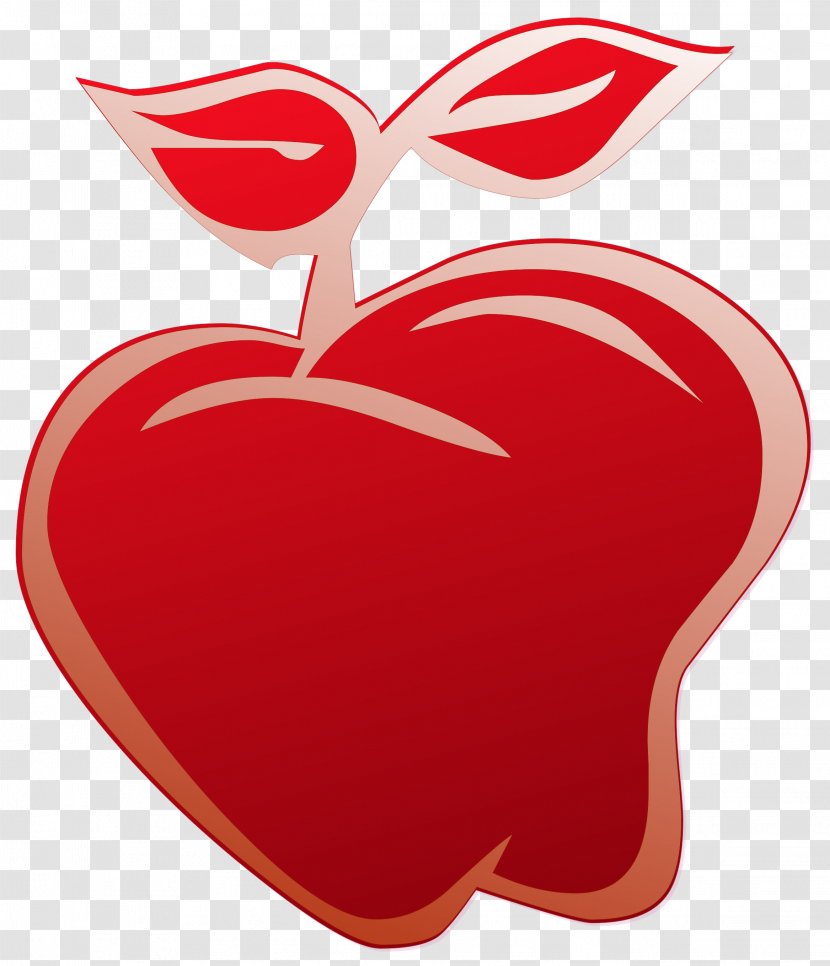 Apple Juice Fruit Food - Cartoon - Logo Transparent PNG