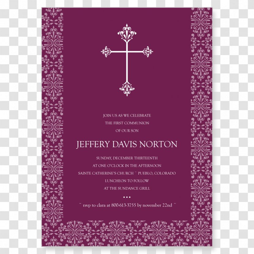 First Communion Party Baptism Confirmation In The Catholic Church Transparent PNG