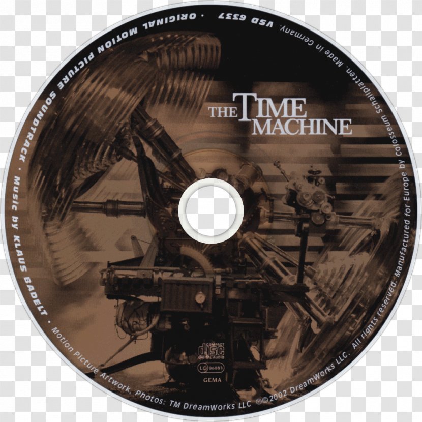 The Time Machine Compact Disc Film Travel Soundtrack - Silhouette - Motion Poster Transparent PNG